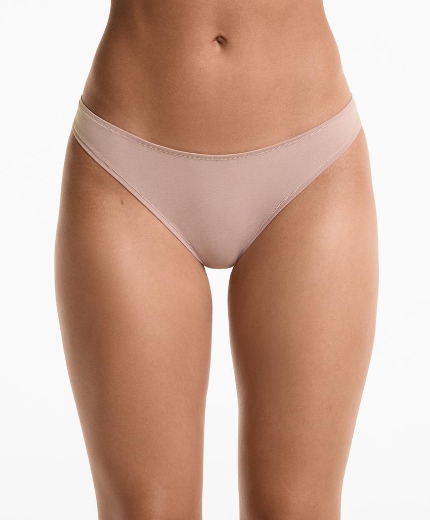 5 бразильских трусиков из хлопкового микса