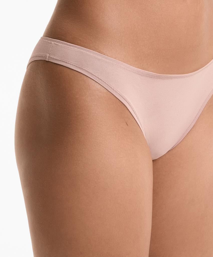 5 бразильских трусиков из хлопкового микса