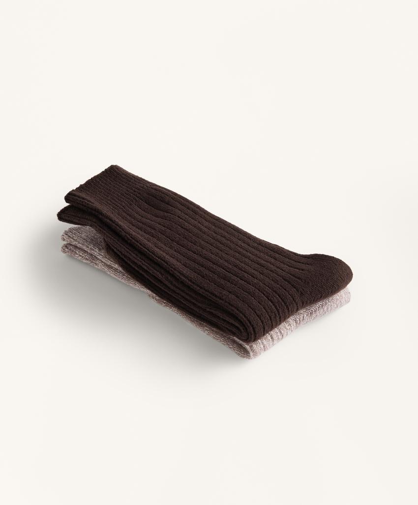 2 пары классических жаккардовых носков