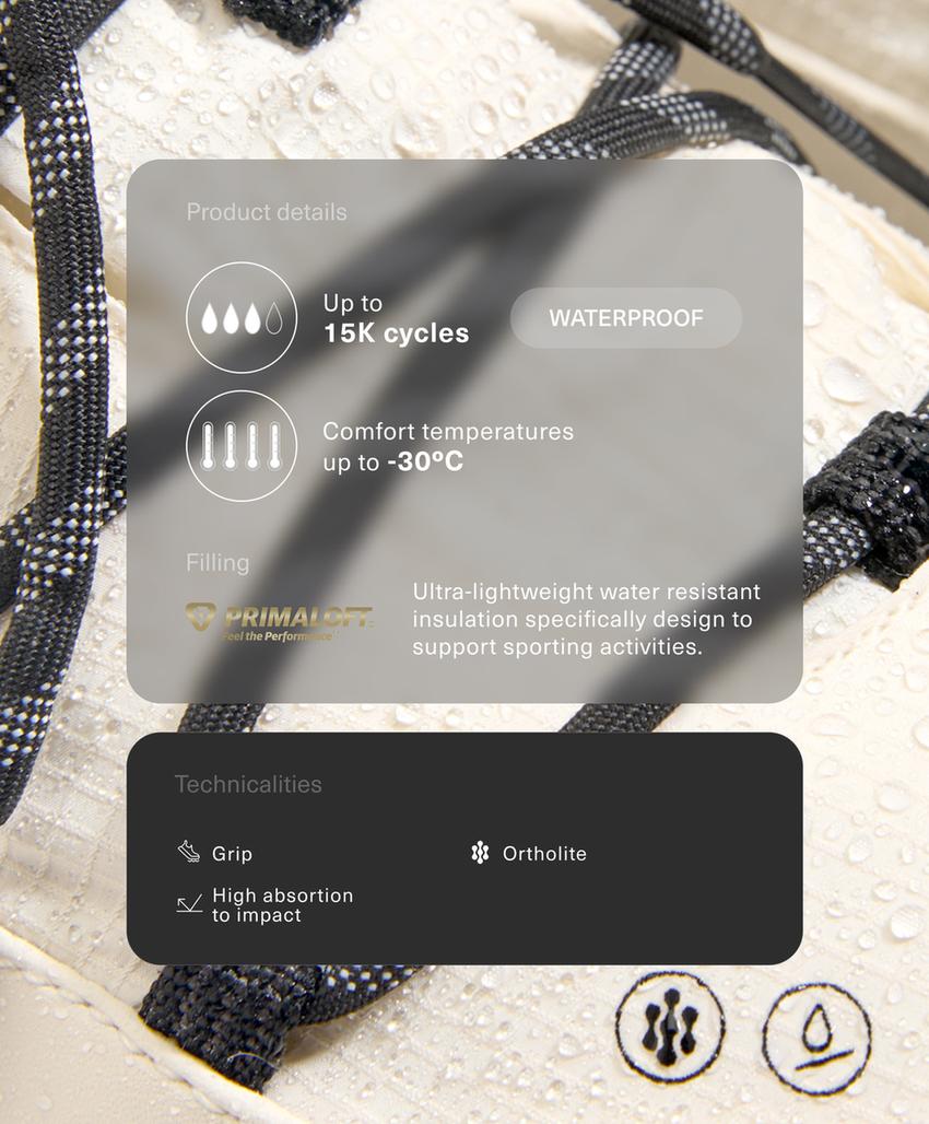 Кроссовки высокие с водонепроницаемой мембраной vibram®