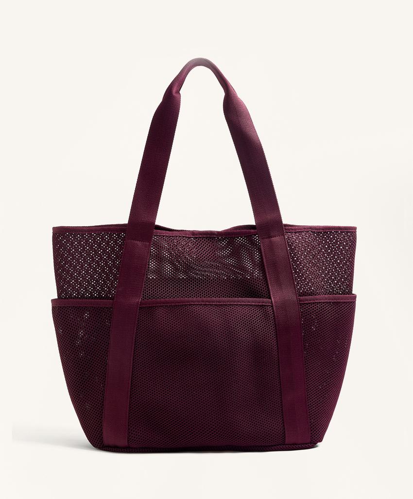 Сумка-шоппер из сетки