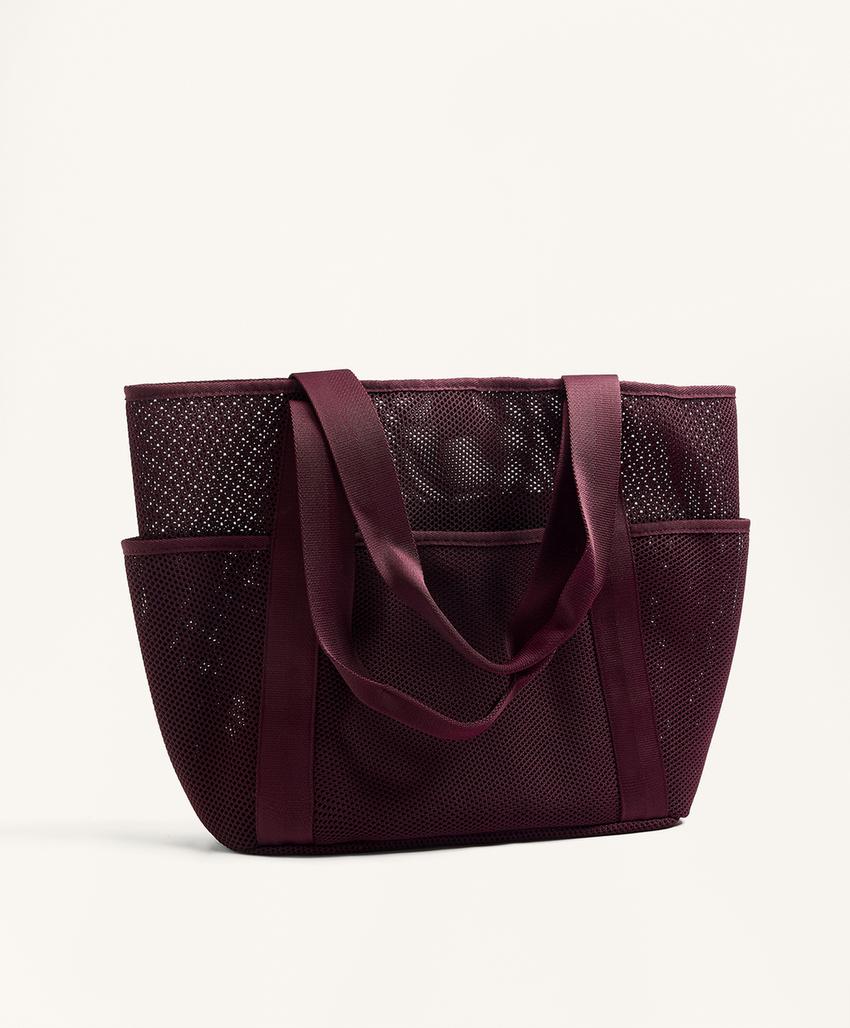 Сумка-шоппер из сетки