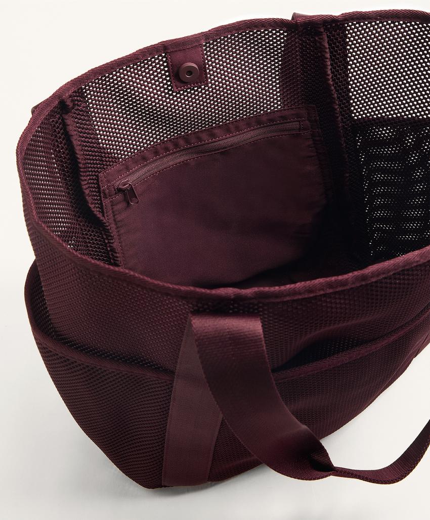 Сумка-шоппер из сетки