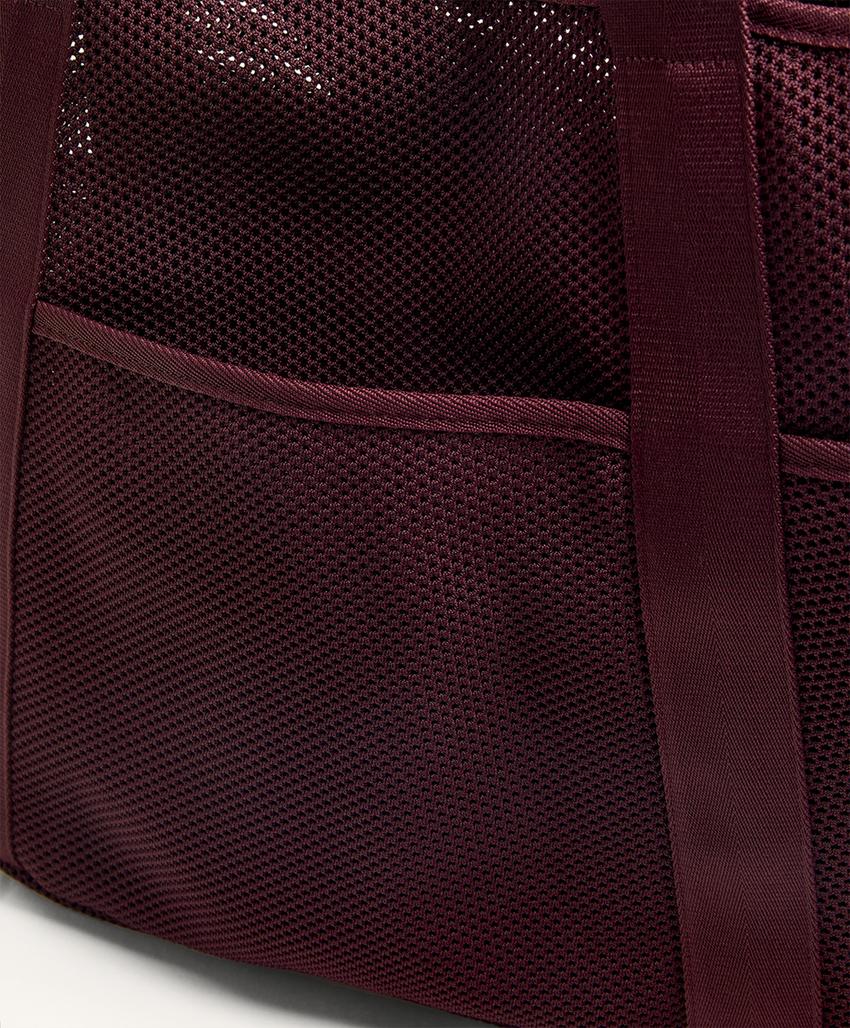 Сумка-шоппер из сетки