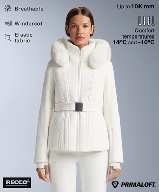 Утепленная куртка для горнолыжников супер-плотная PRIMALOFT® SKI- Заказать в России