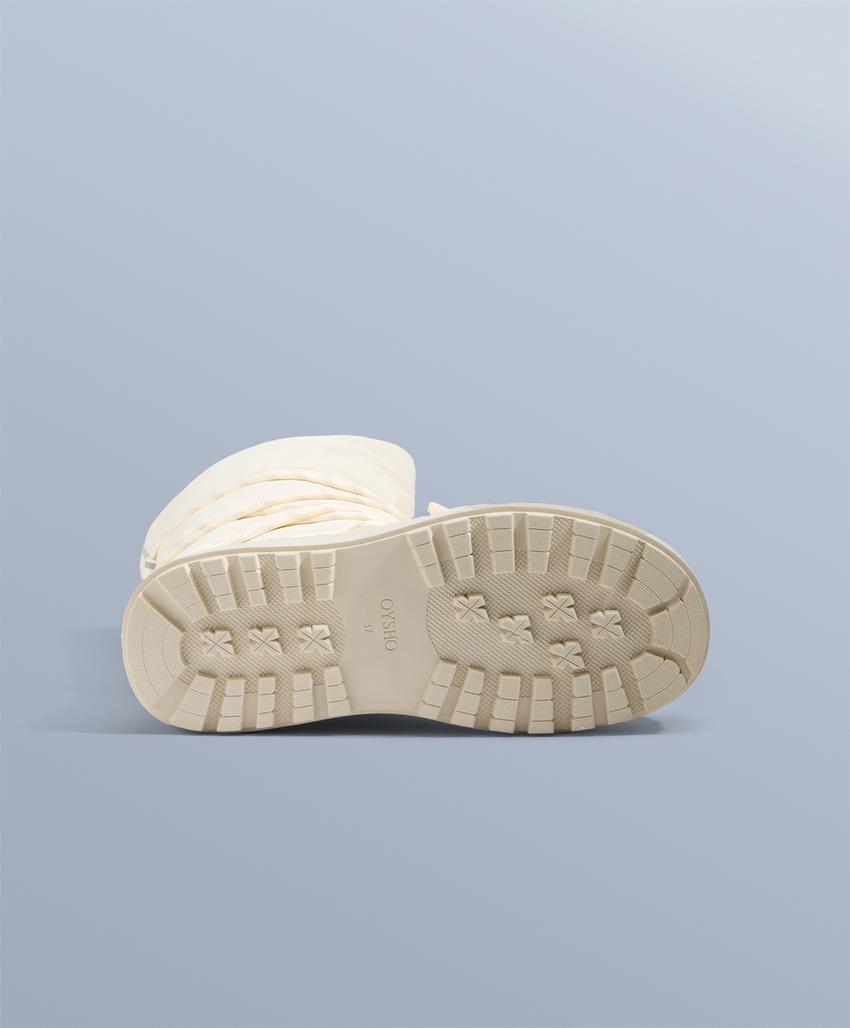 Шнурованные нейлоновые ботинки для апрès-ски