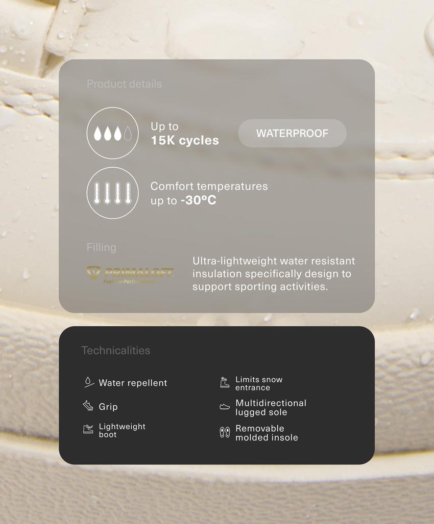 Шнурованные нейлоновые ботинки для апрès-ски