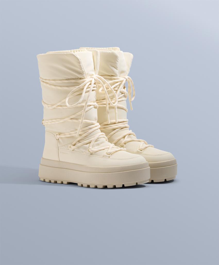 Шнурованные нейлоновые ботинки для апрès-ски
