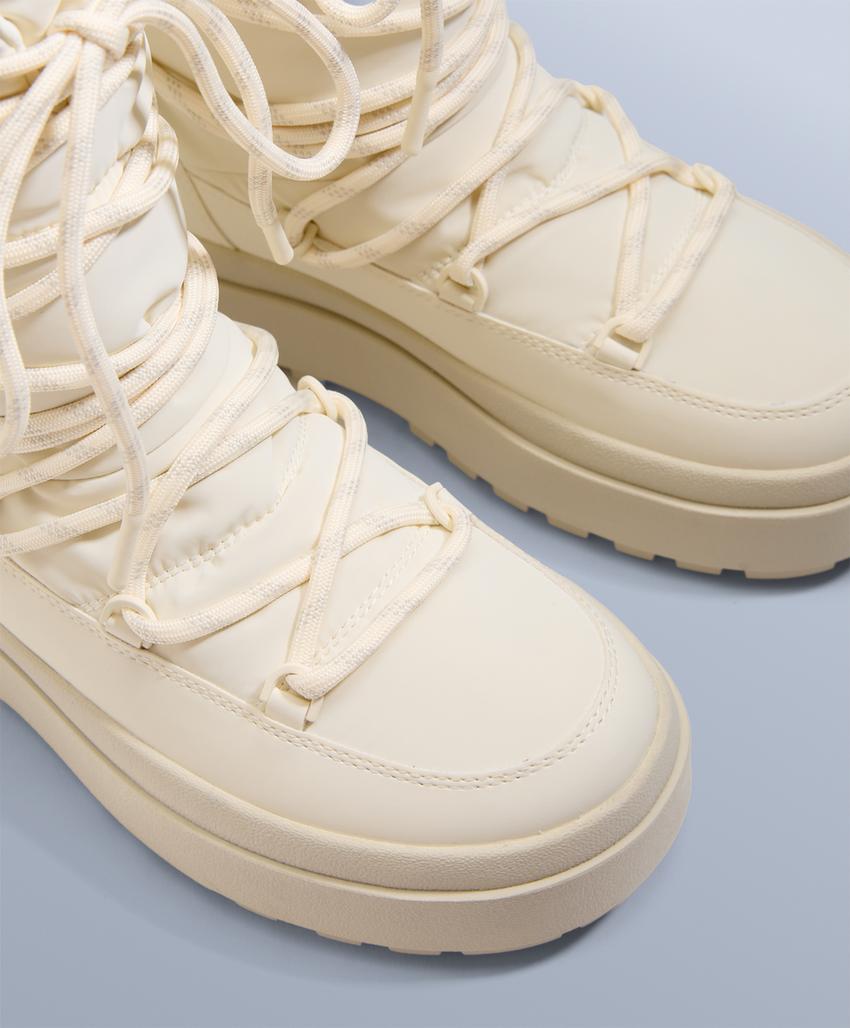 Шнурованные нейлоновые ботинки для апрès-ски