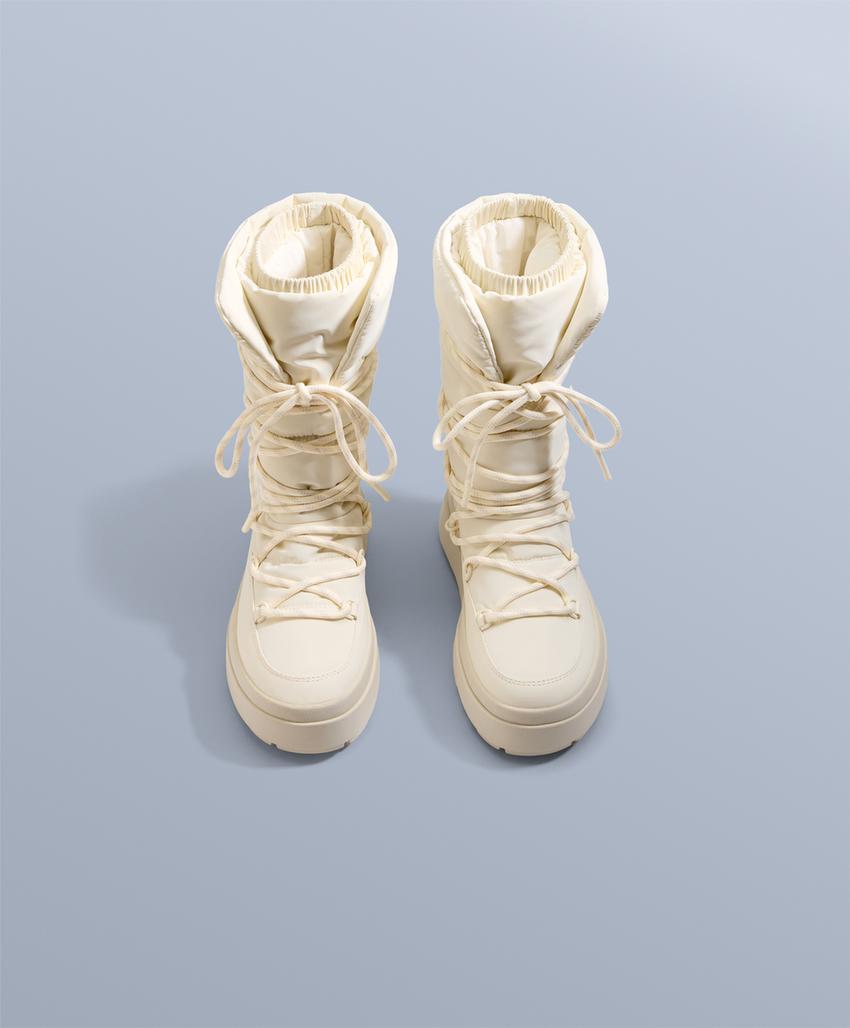 Шнурованные нейлоновые ботинки для апрès-ски