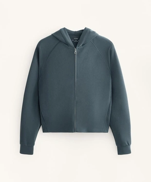 RIB HOODED JACKET 29% MODAL- Заказать в России