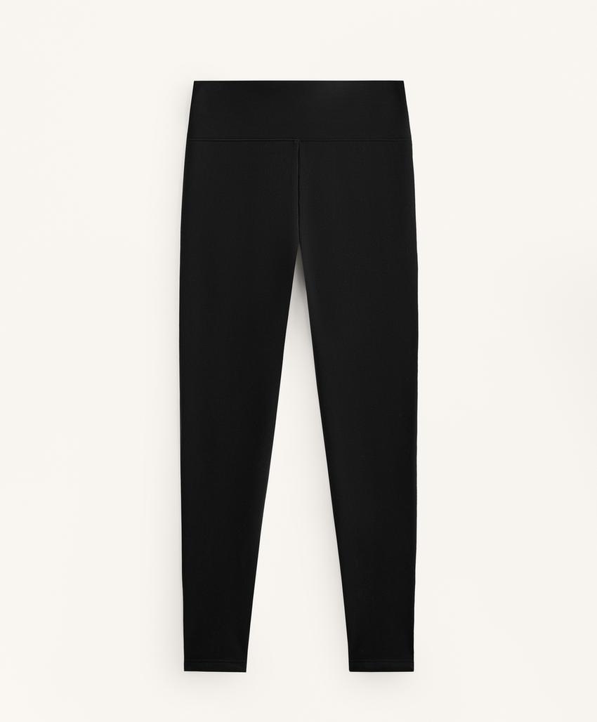 Лосины до лодыжек супервысокой посадки с безшовной отделкой и дополнительной теплотой 70 см