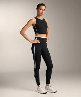 COMPRESSIVE HIGH-RISE RETRO CORE-CONTROL ANKLE-LENGTH LEGGINGS- Заказать в России