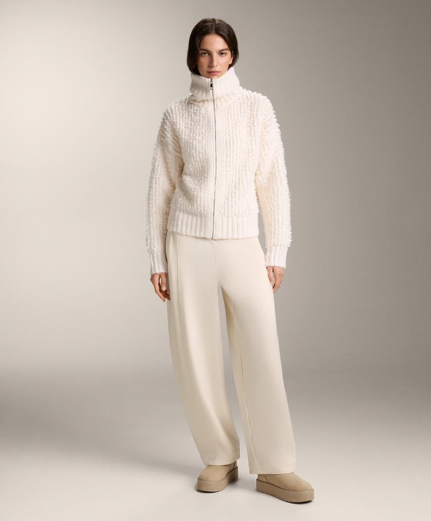 Кардиган с текстурным узором