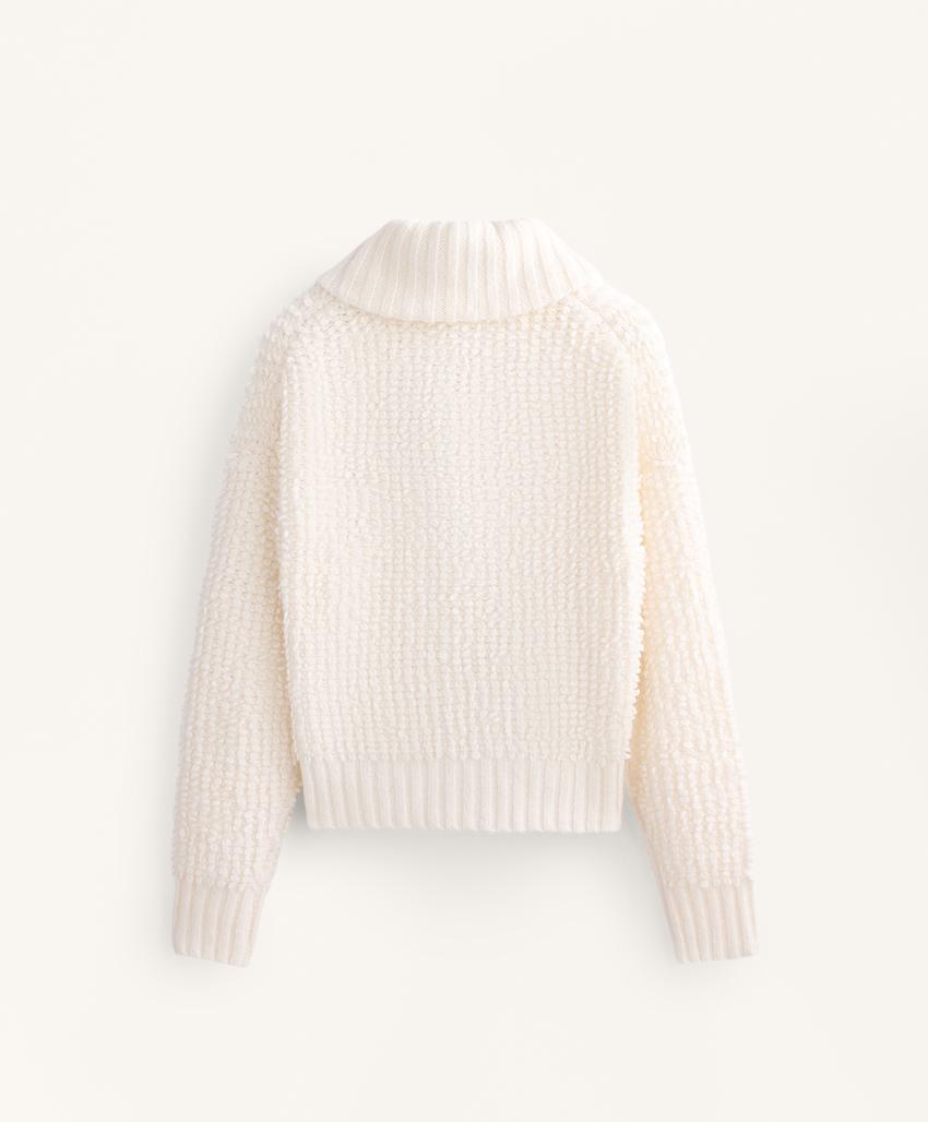 Кардиган с текстурным узором