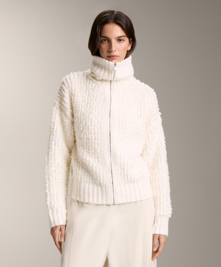 Кардиган с текстурным узором