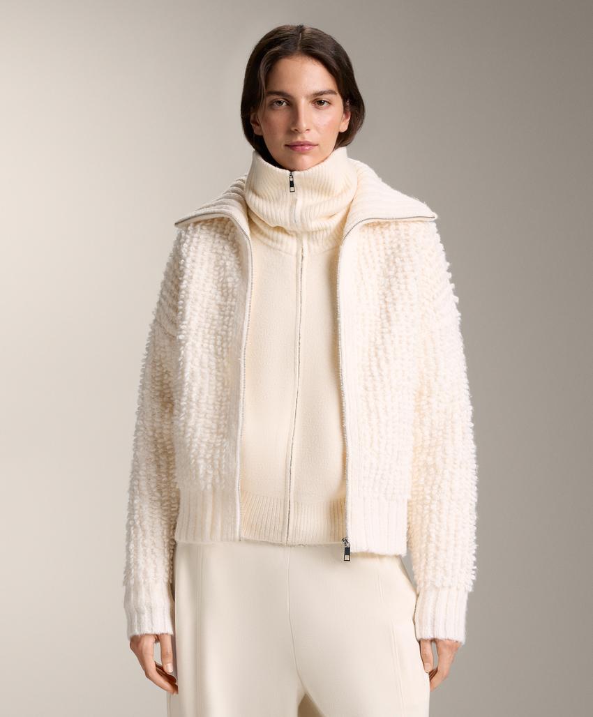 Кардиган с текстурным узором