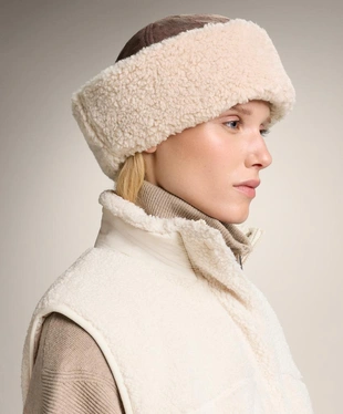 DOUBLE-FACED FAUX-SHEARLING HAT- Заказать в России