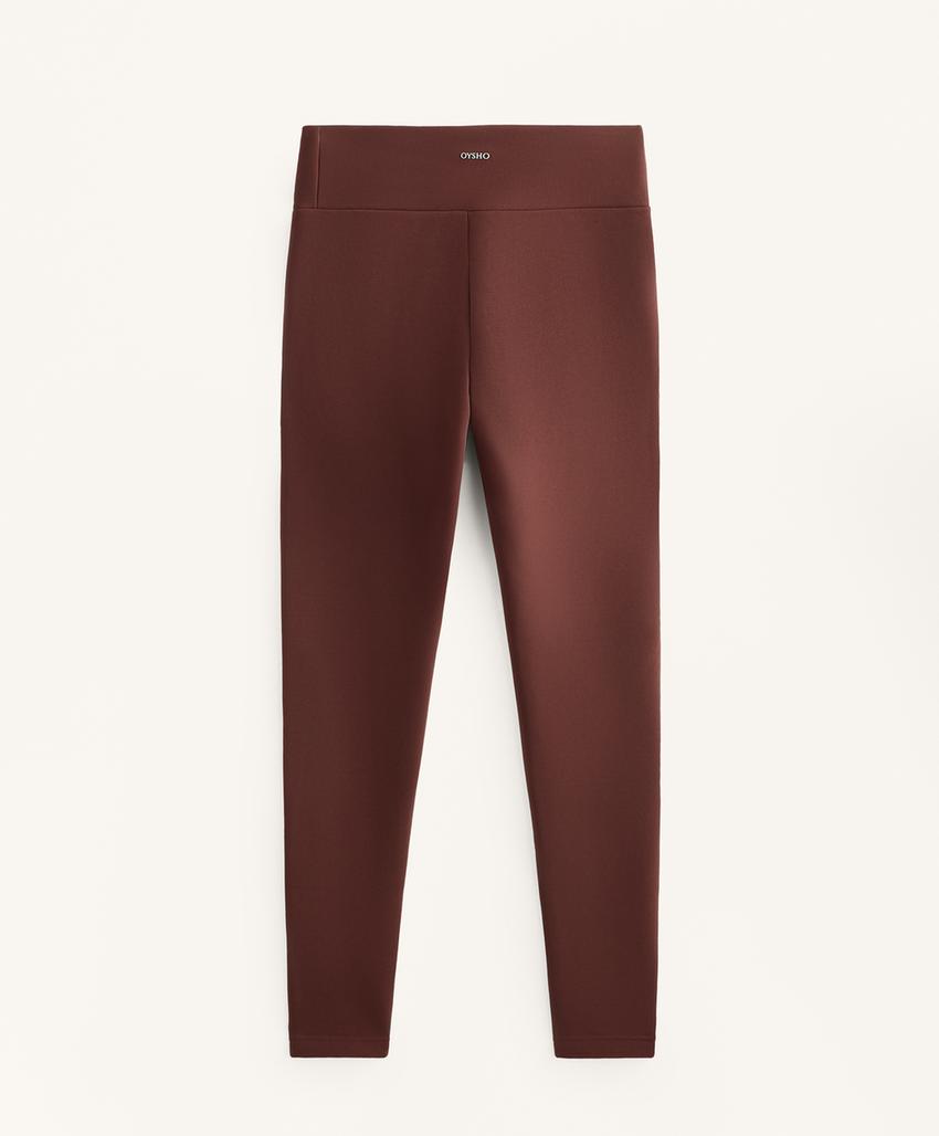 Супер-теплые безшовные леггинсы 70 см с высокой посадкой до щиколотки