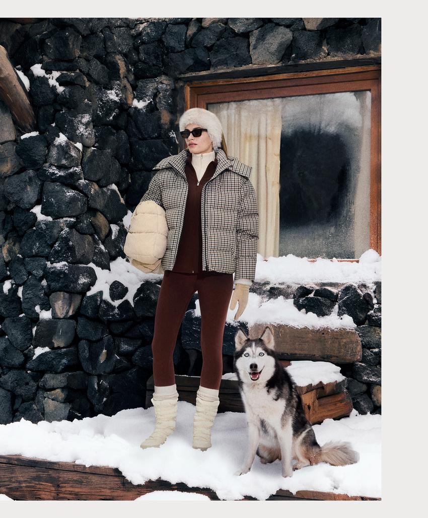 Супер-теплые безшовные леггинсы 70 см с высокой посадкой до щиколотки