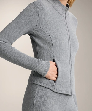 SUPER EXTRA WARM LONG BRAIDED TECHNICAL JACKET- Заказать в России