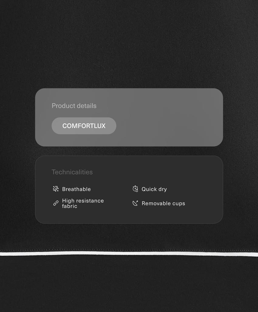 Топ в блок-колор с сетчатыми вставками comfortlux