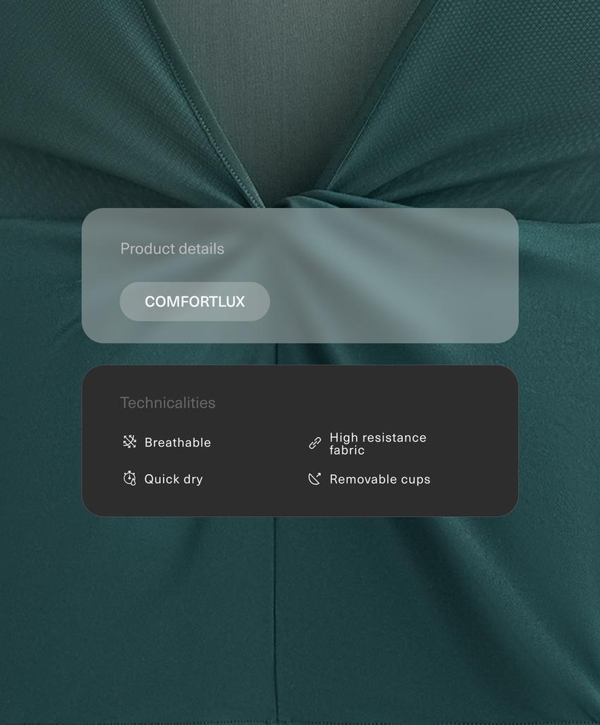 Топ с длинными рукавами и сетчатыми вставками comfortlux