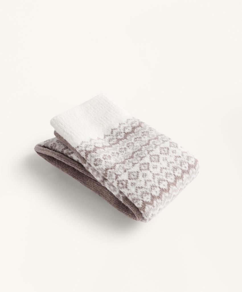 Носки длинные с жаккардовым узором, 2 пары