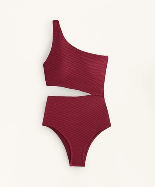 MINI CHECK JACQUARD ASYMMETRIC TRIKINI- Заказать в России