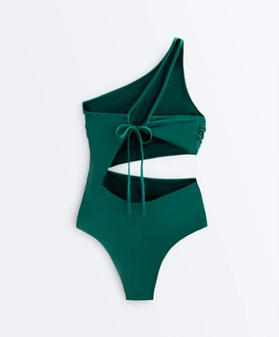 Монокини с асимметричным завязыванием- Заказать в России