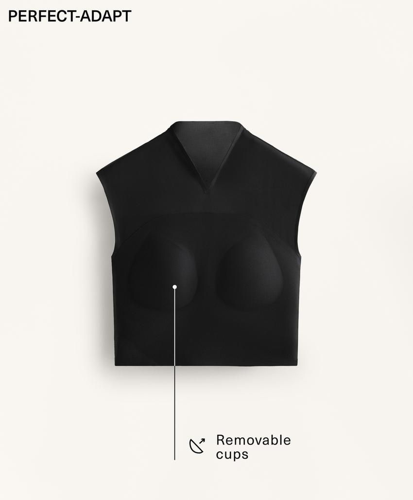 Топ из сетчатой ткани perfect-adapt