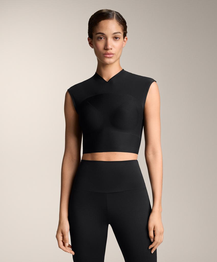 Топ из сетчатой ткани perfect-adapt