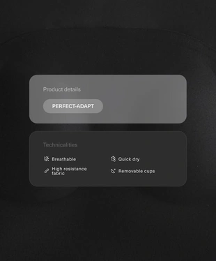 Топ из сетчатой ткани PERFECT-ADAPT- Заказать в России