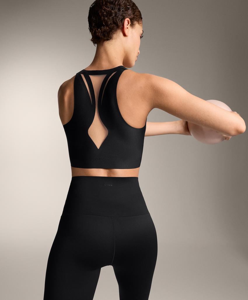 Прозрачный топ без рукавов perfect-adapt