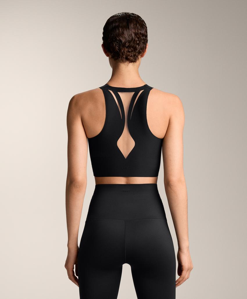 Прозрачный топ без рукавов perfect-adapt