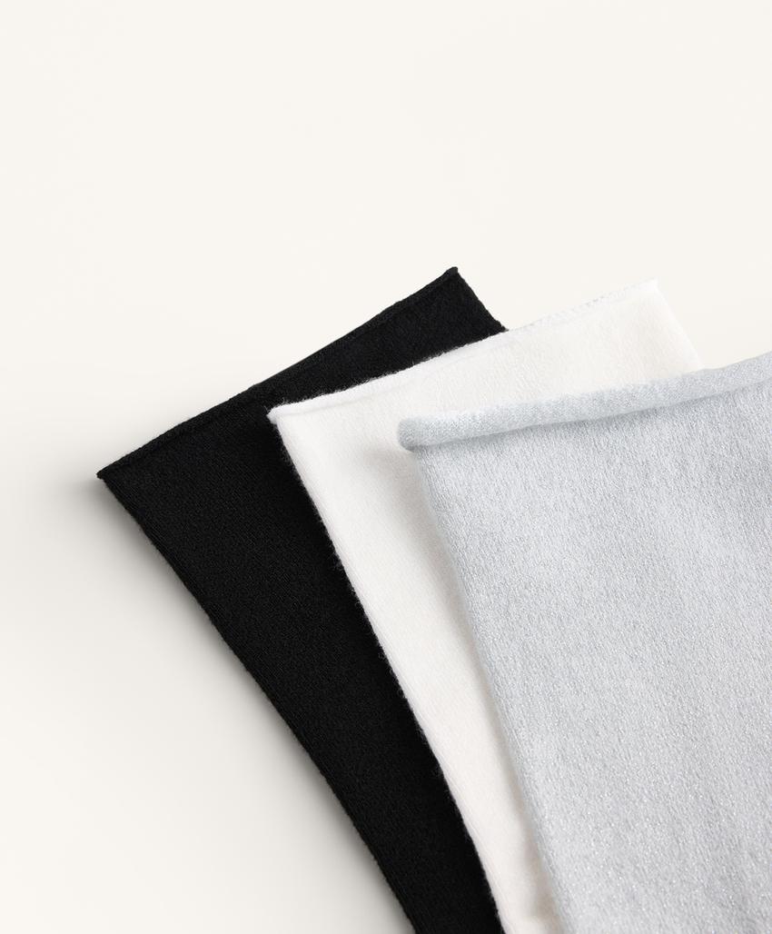 Набор носков из классического полиамидного смесового волокна (3 пары)