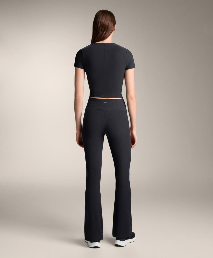 Брюки с высокой посадкой и широкими брючинами comfortlux