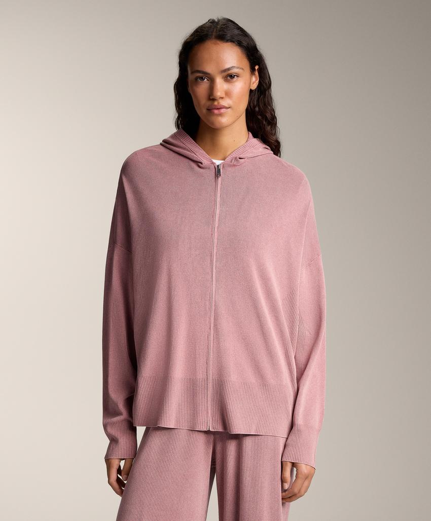 Длинный кардиган в технике washed-effect