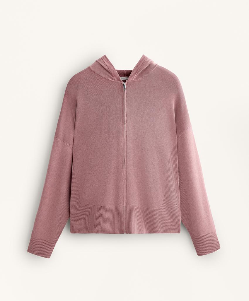 Длинный кардиган в технике washed-effect