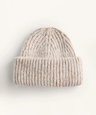 FLECKED KNIT BEANIE- Заказать в России
