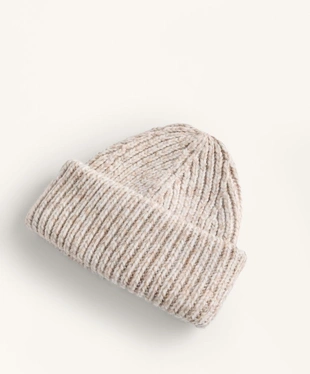 FLECKED KNIT BEANIE- Заказать в России