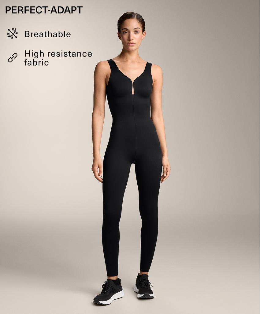 Длинный комбинезон из полупрозрачного материала perfect-adapt