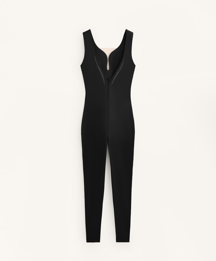 Длинный комбинезон из полупрозрачного материала perfect-adapt