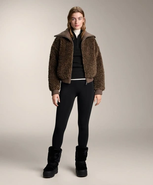 Текстурированная куртка из искусственного меха- Заказать в России