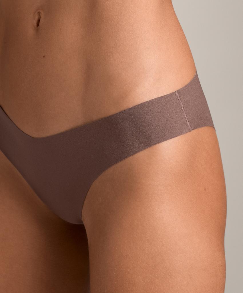 Набор из 5 классических трусиков с невидимым v-вырезом из полиамидного волокна