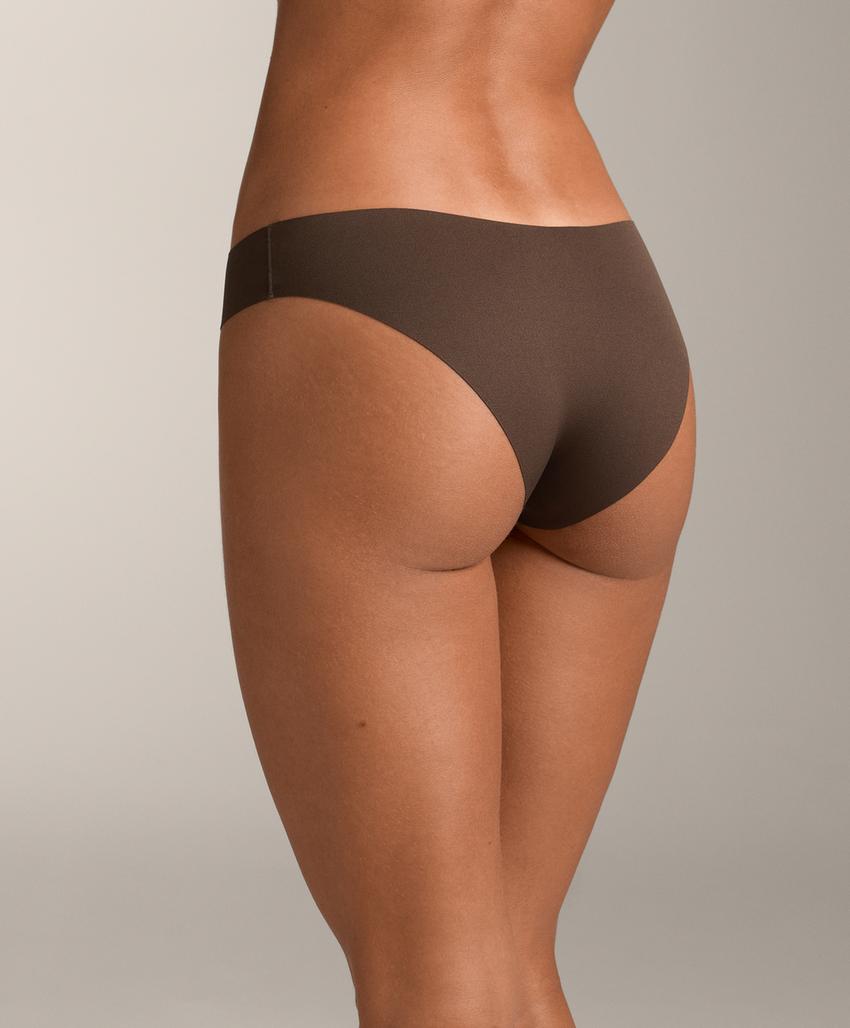 Набор из 5 классических трусиков с невидимым v-вырезом из полиамидного волокна