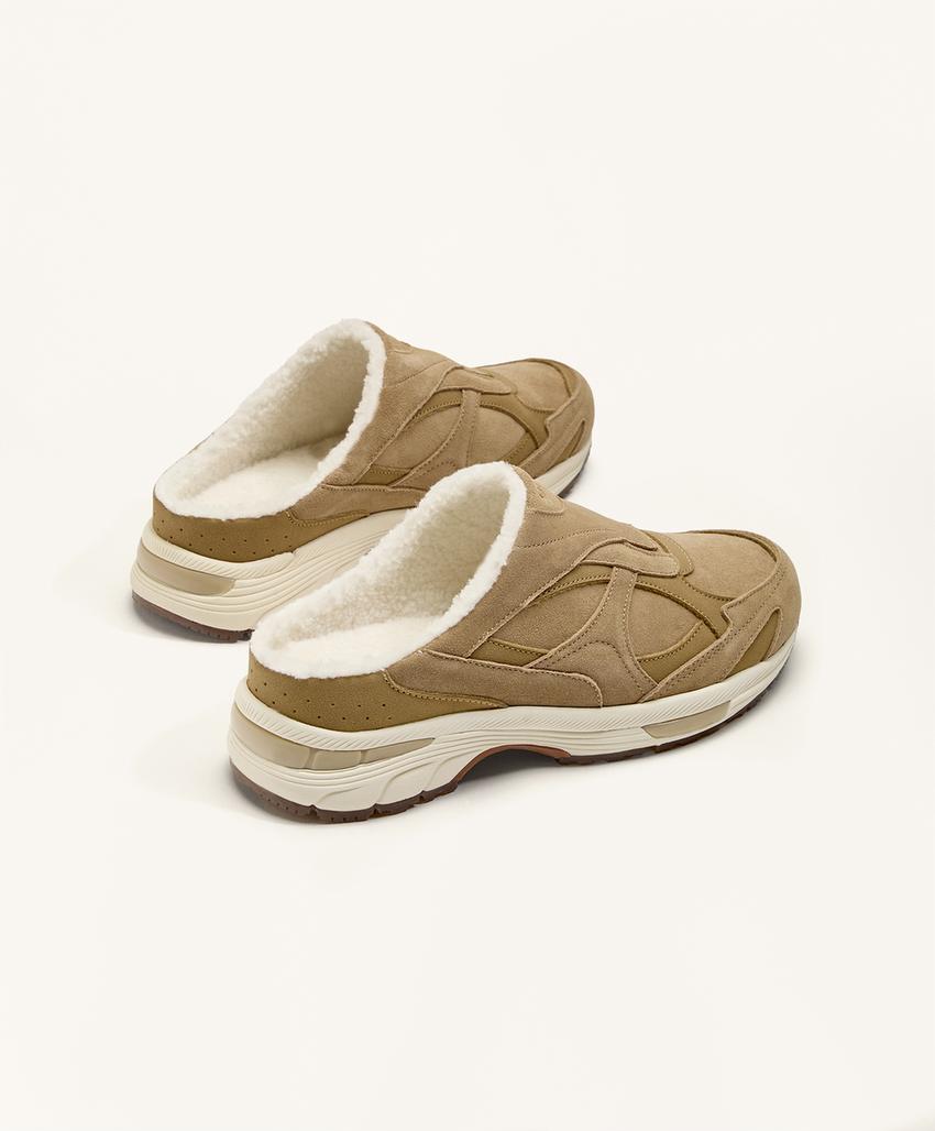 Беззащипные кроссовки в стиле бега