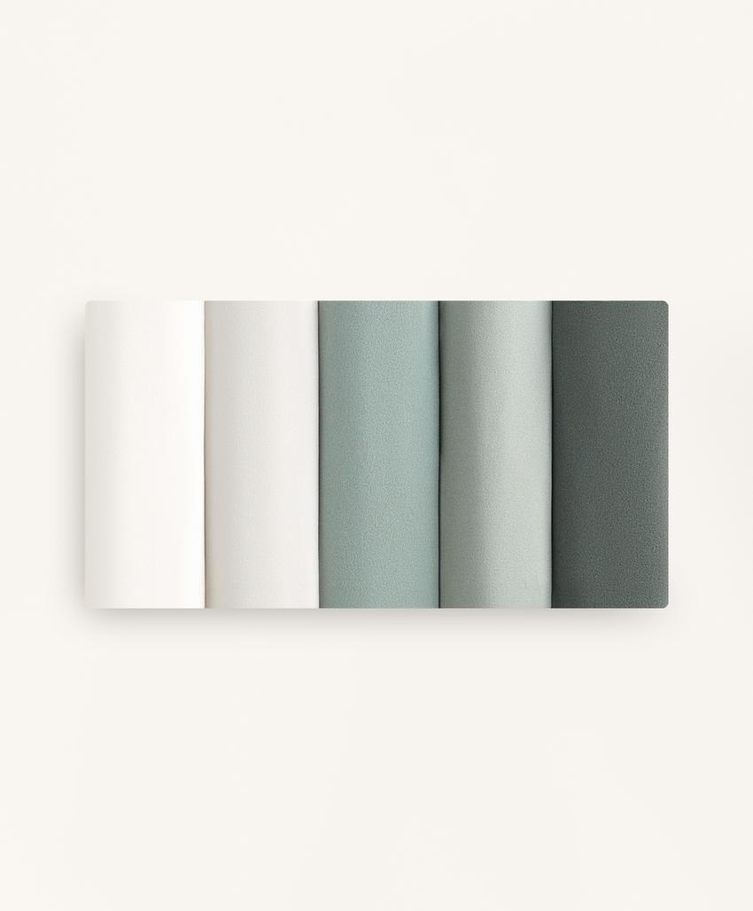 5 невидимых трусиков-бикини из полиамидно-вискозного трикотажа