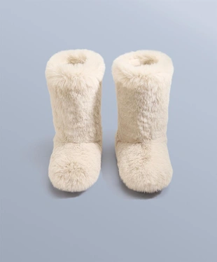 Технические ботинки с эффектом искусственного меха- Заказать в России