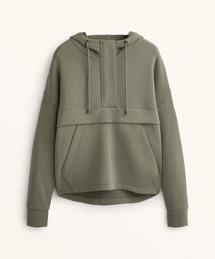 Толстовка на молнии из мягкого модала- Заказать в России